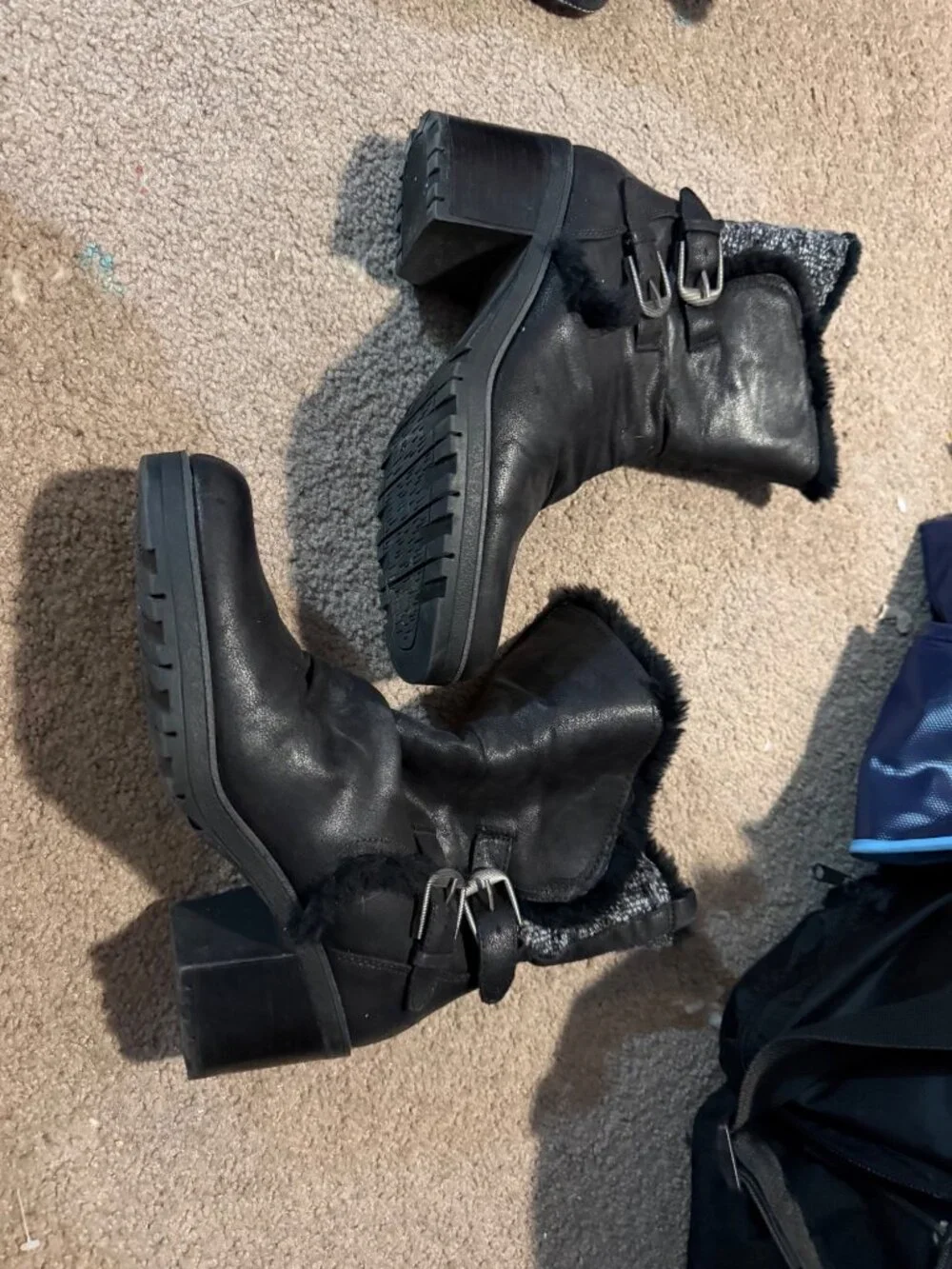 Bare Traps Ankle Boots – Black – Size 10